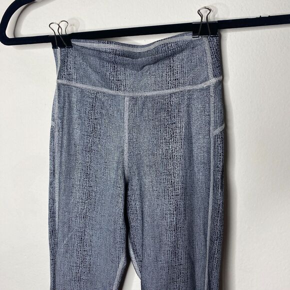 NWT Joe's Off Duty Comfy Gray Snakeskin Mid-Rise Soft Stretch Rhythm Leggings XS - Picture 4 of 13